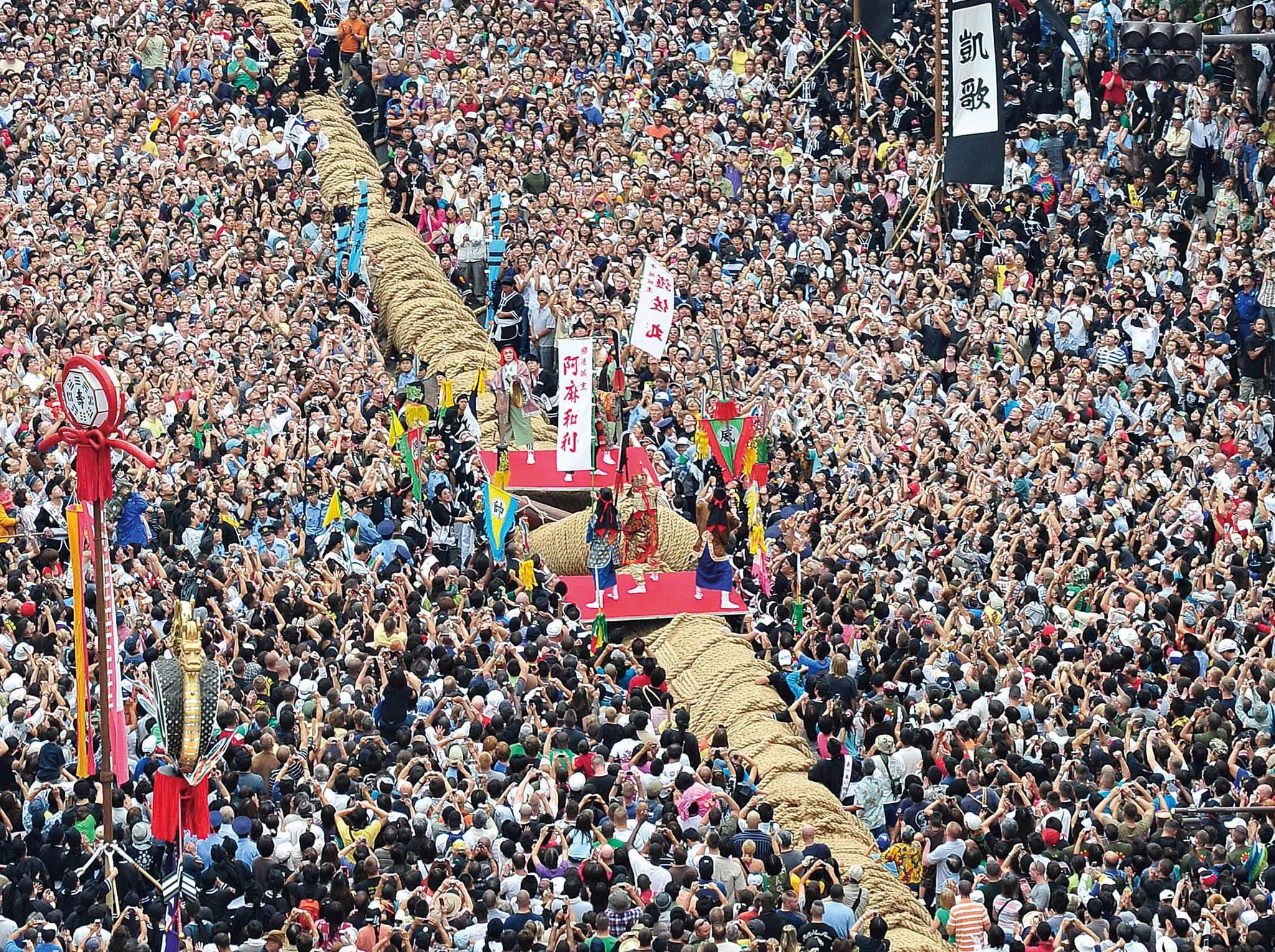 🗿 나하 대줄다리기 기념물 (나하 오쓰나 모뉴멘토) 이미지 1